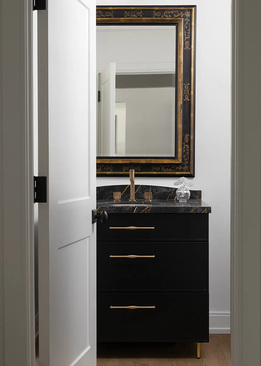 Wimbleton house powder room