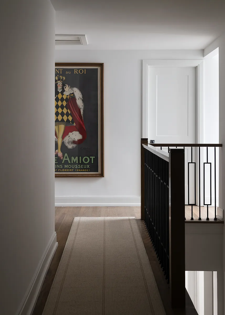 Wimbleton house upstairs hallway